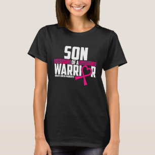 T-shirt Fils De Sensibilisation Au Cancer Du Sein Du Ruban