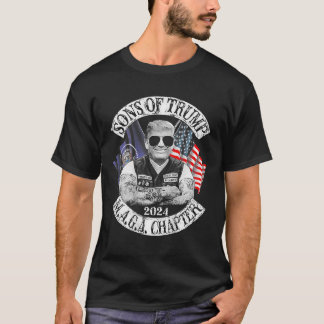 T-shirt Fils de Trump Maga Chapitre 2024