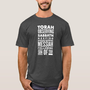 T-shirt Fils de Yah Racines hébraïques Messianique