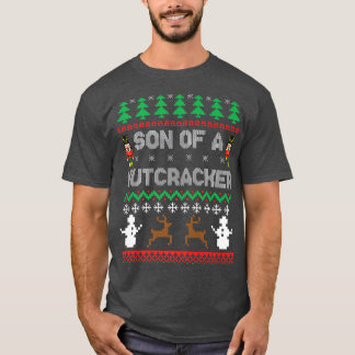 T-shirt Fils d'un Noisette drôle laide de Noël P