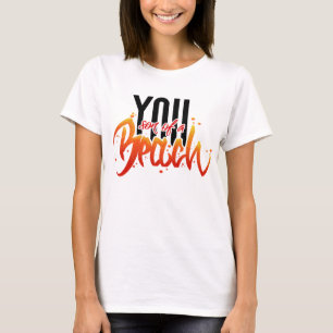 T-shirt Fils d'une plage