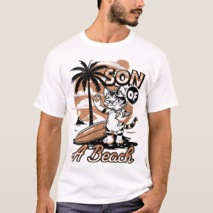 T-shirt Fils d'une plage