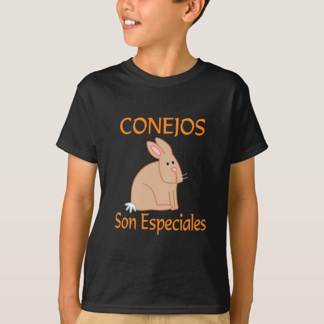 T-shirt Fils Especiales de Conejos (Devant)