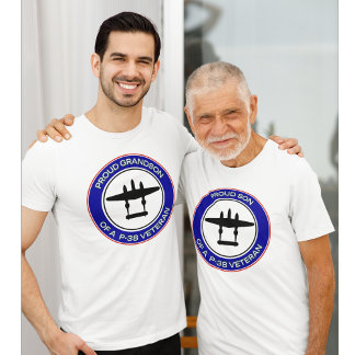 T-shirt Fils fier d'un vétéran de P-38