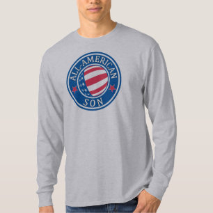 T-shirt Fils tout-américain