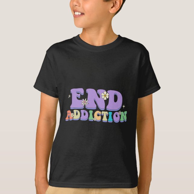 T-shirt Fin Addiction Super Happy Style Overdose (Devant)