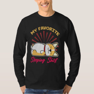 T-shirt Fin de la nuit Sleepy mignon Sleeping Animal anima