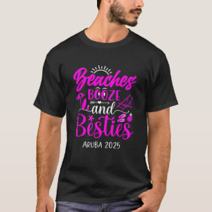 T-shirt Fin de semaine des femmes des Caraïbes d'Aruba été