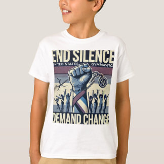 T-shirt Fin du silence, changement de demande