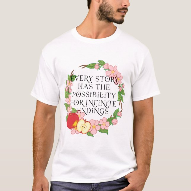 T-shirt Fin Infinie - Une Fois Sur Une Malédiction Cardiaq (Devant)