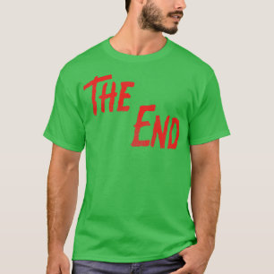 T-shirt Fin Rétro Horror End Crédits