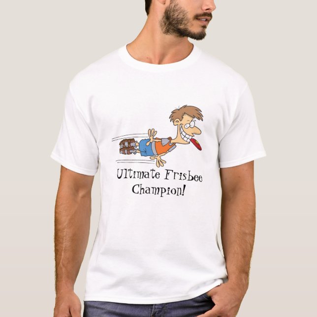 T-shirt final de frisbee (Devant)