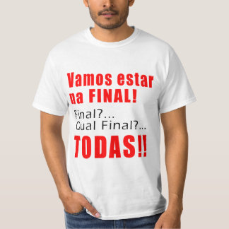 T-shirt "Finale estar de Na de Vamos "