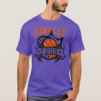 T-shirt FINALement Four College Mars Basketball Madness Br