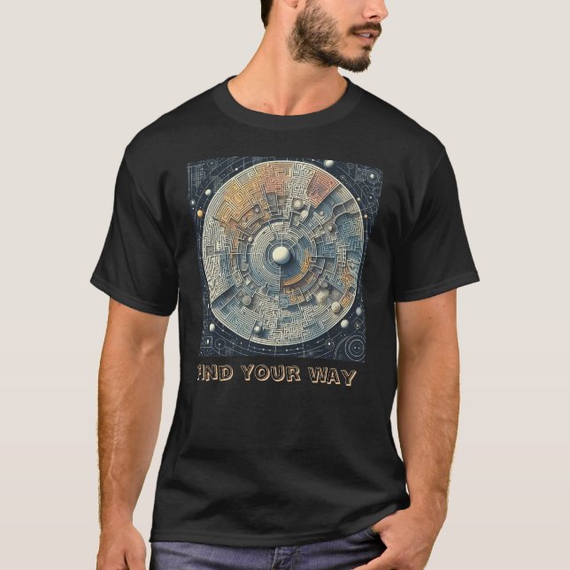 T-shirt find your way (Devant)