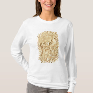 T-shirt Fine couche d'or avec la "brève" inscription