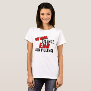 T-shirt Fini le silence fin jeu violence femmes