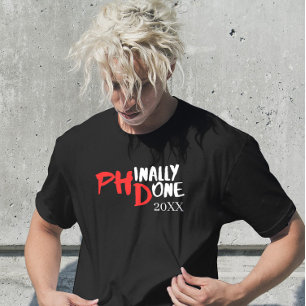 T-shirt Fini par la phase terminale - Conception amusante