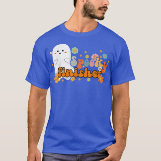 T-shirt Finisseur éffrayant Rétro Super Ghost Halloween