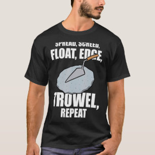 T-shirt Finisseur en béton de construction 3