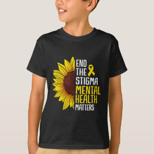 T-shirt Finissons-en avec le stigmate Problèmes de santé m