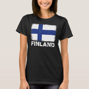 T-shirt Finlande Appui au drapeau Femmes Finlandaises Homm