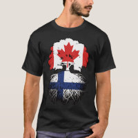 Finlande Finlande Canada Drapeau des racines de l'