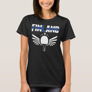 T-shirt Finlande Ping Pong Finlandaise Table Tennis Team S