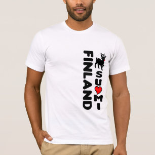 T-shirt Finlande Reindeer