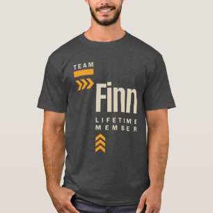T-shirt Finn Nom personnalisé Anniversaire Cadeau
