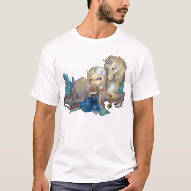 T-shirt Fiona et le cheval de fée d'imaginaire de CHEMISE (Devant)