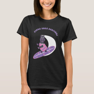 T-shirt Fiona Le Baby Hippo De Cincinnati Va Surfer