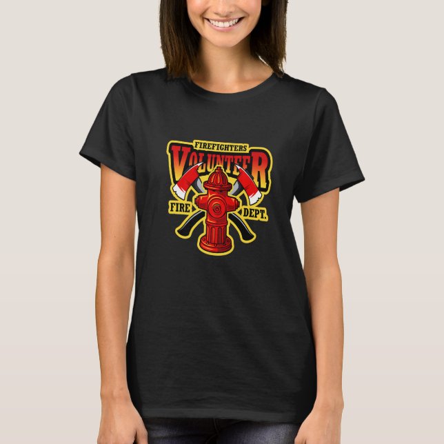 T-shirt Fire Dep Fire man Fire Dept Fire Fighter 4 (Devant)