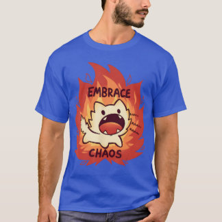 T-shirt Fire Embrace Chaos vintage vintage
