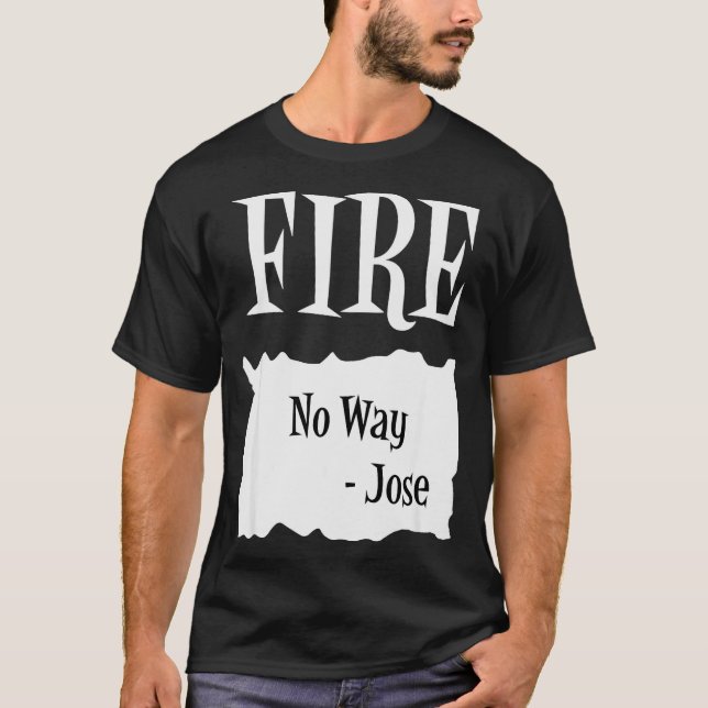 T-shirt Fire - Hot Packet Halloween Taco Costume  (Devant)