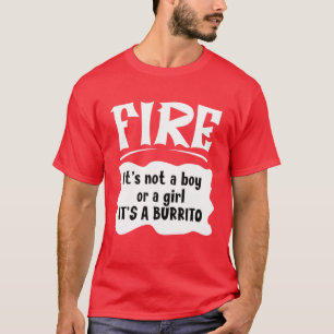 T-shirt FIRE - Paquet Halloween Costume Taco correspondant