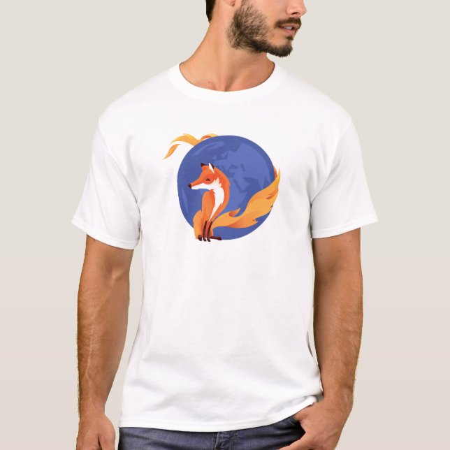 T-shirt firefox chaussures en toile (Devant)