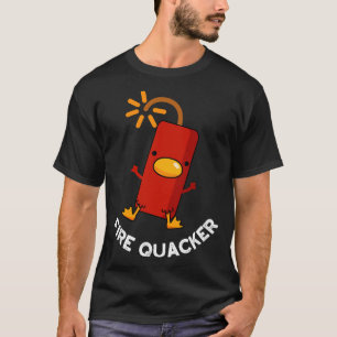 T-shirt Firequacker Funny Fireworks Pun