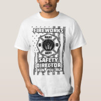 Fireworks Safety Director I Run Vous Exécutez