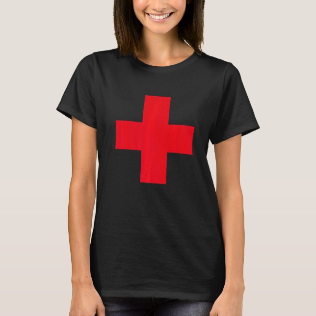 T-shirt First Aid Nurse Tees For Men Women Kids   (Devant)