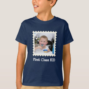 T-shirt FIRST CLASS KID Best Kid Ever photo carré personna