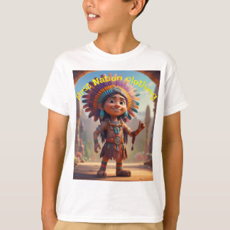 T-shirt First Nation clothing kids indian