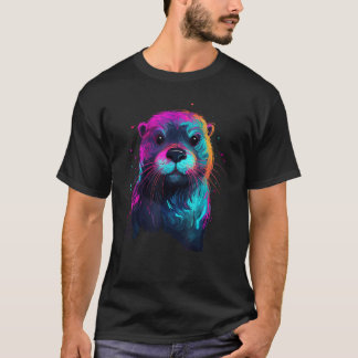 T-shirt Fish Otter Sea Otter Animal Otter  Bundle Otter