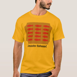 T-shirt Fishaaay visqueux sur la chemise de plaque