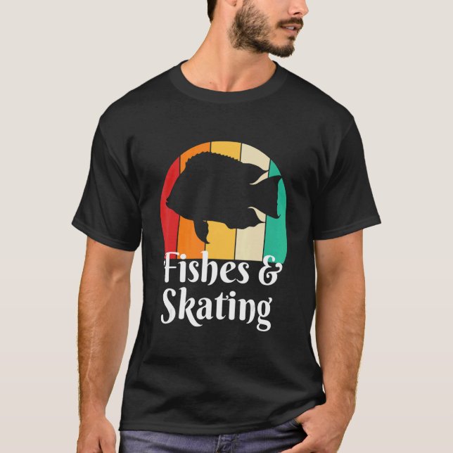 T-shirt Fishes And Skating (Devant)