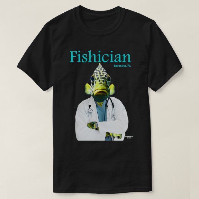 T-shirt Fishician 1 (Design devant)