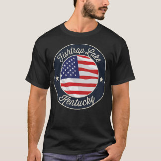 T-shirt Fishtrap Lake - Patriotique Kentucky Souvenir T-Sh