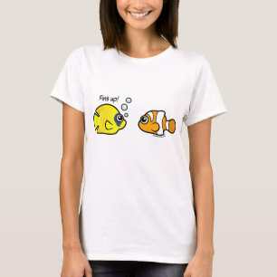 T-shirt Fishy Robbery : Fins up!