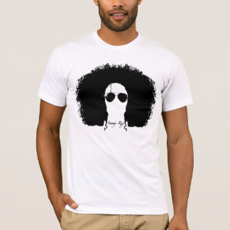 T-shirt Fiston pièce en t blanche/noire de Rey de