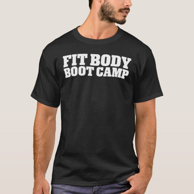 T-shirt Fites Bodys Boots Tee Camps Stackeds (Devant)